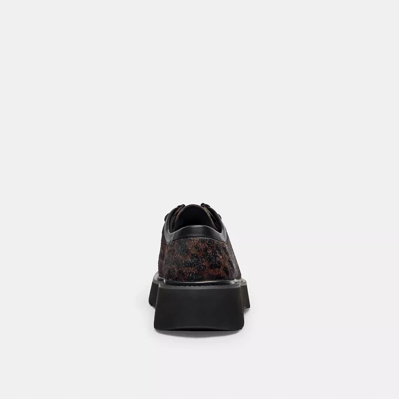 Sculpted C Chukka Boot With Leopard Print