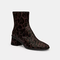Gigi Bootie With Leopard Print