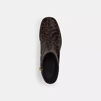 Gigi Bootie With Leopard Print