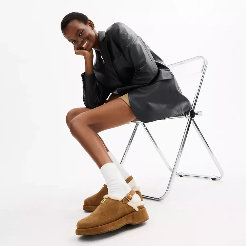 Sculpted C Platform Clog