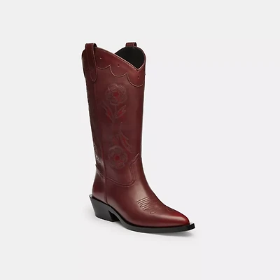 Aria Cowboy Boot Loved Leather