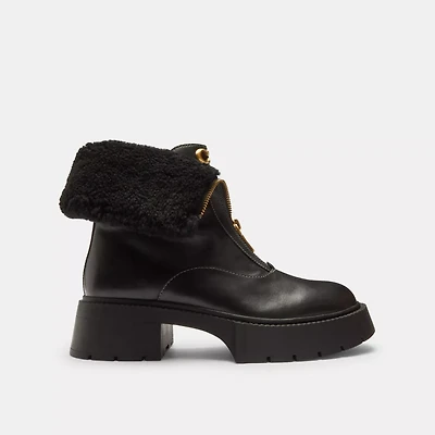 Leah Platform Zip Bootie