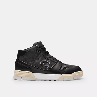 Soho Mid Top Sneaker Signature Canvas