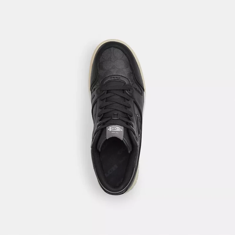 Soho Mid Top Sneaker Signature Canvas