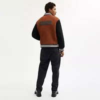 Shearling Varsity Jacket