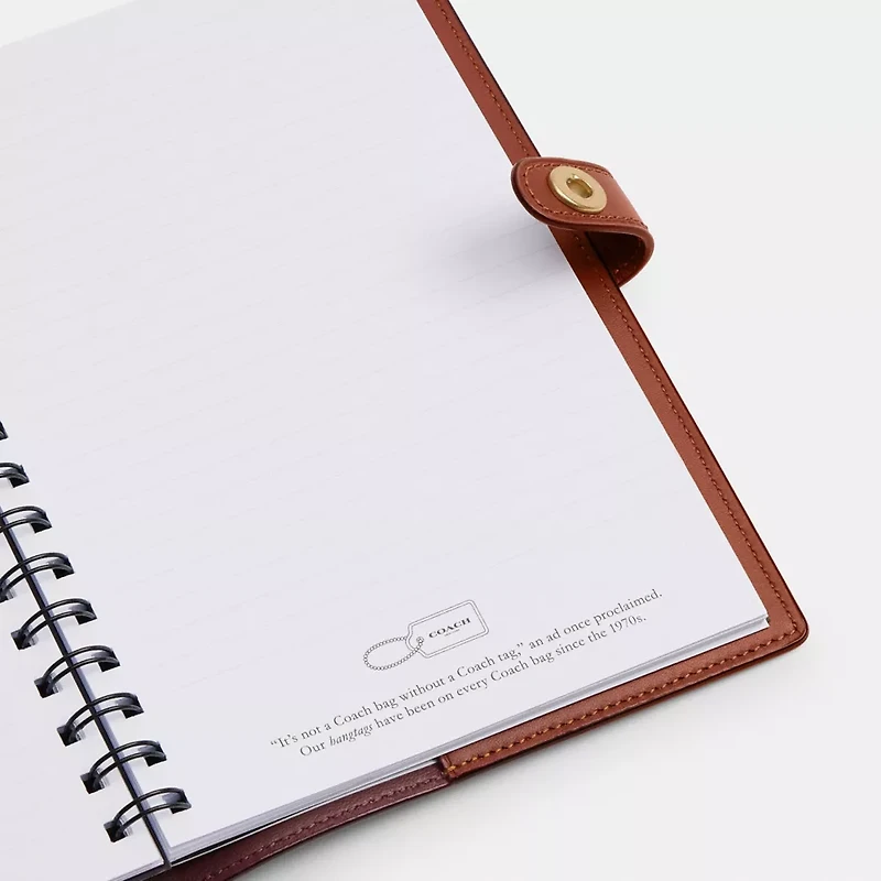 Notebook In Signature Canvas With Holiday Train