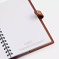 Notebook In Signature Canvas With Holiday Train