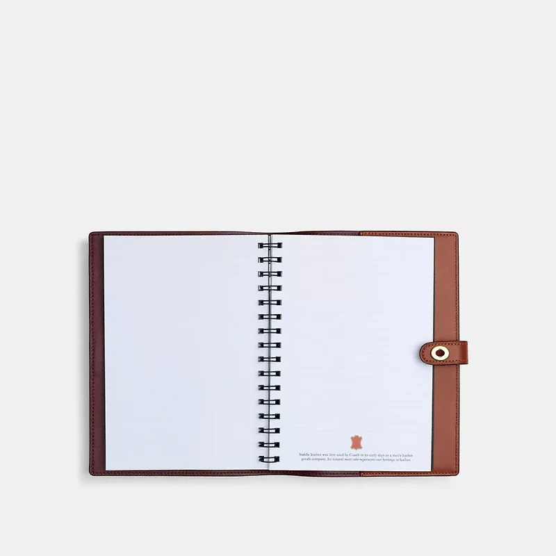 Notebook In Signature Canvas With Holiday Train