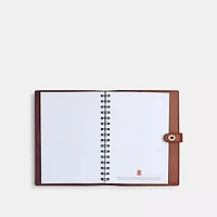 Notebook In Signature Canvas With Holiday Train