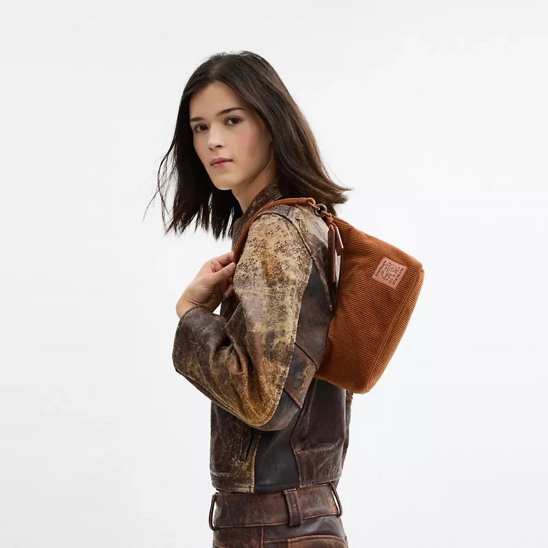 Coachtopia Loop Shoulder Bag In Corduroy