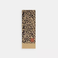 Leopard Print Muffler
