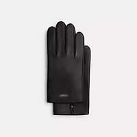 Men's Leather Tech Gloves