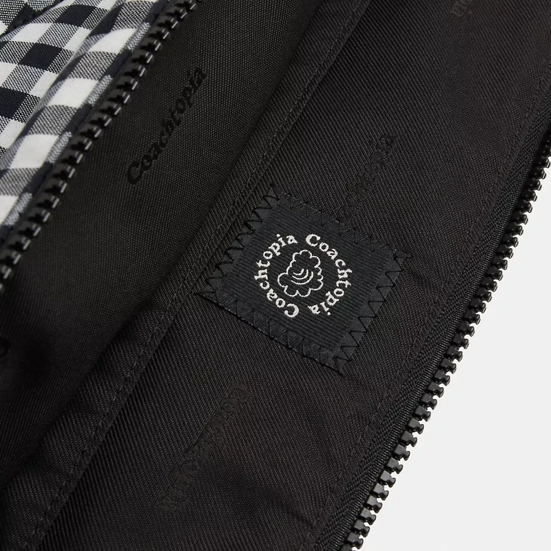 Coachtopia Loop Laptop Sleeve With Wavy Quilting Gingham