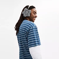 Coachtopia Loop Flower Headphone Covers In Gingham
