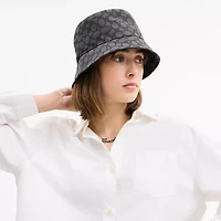 Signature Jacquard Bucket Hat