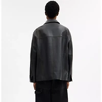 Loved Leather Shirt Jacket