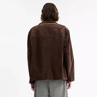 Suede Shirt Jacket