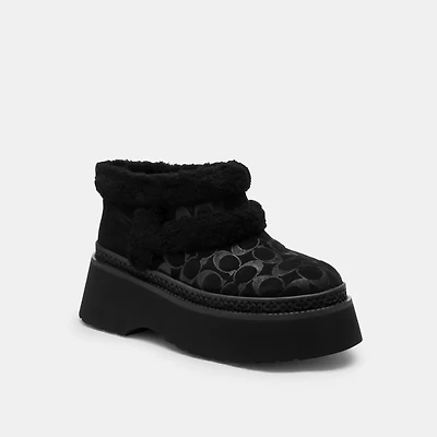 Christina Bootie Signature Suede