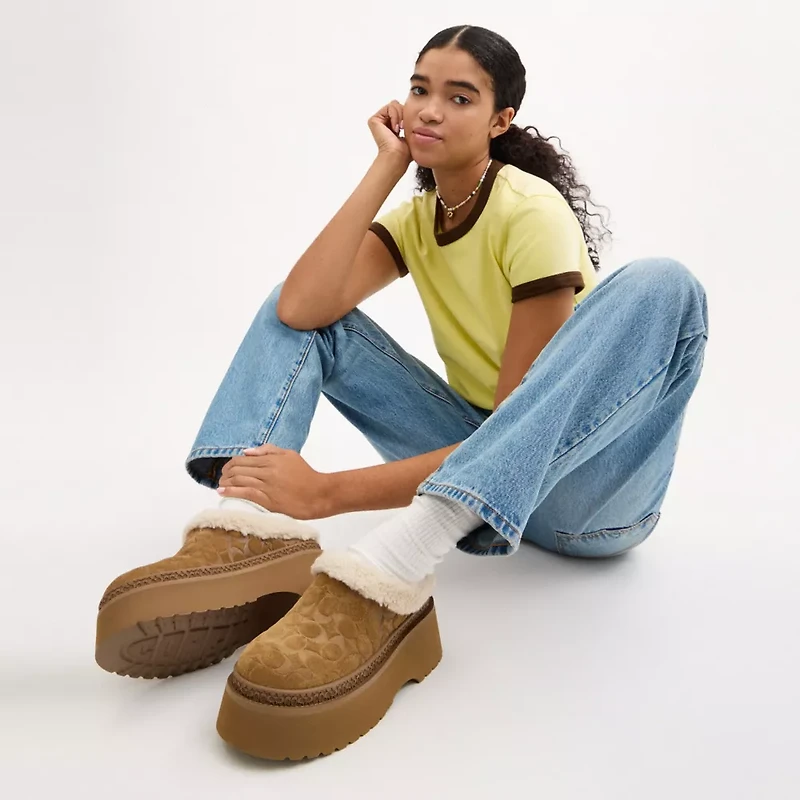 Cecelia Clog Signature Suede