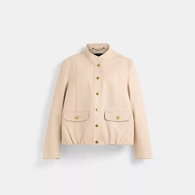 Restored Lightweight Leather Jacket