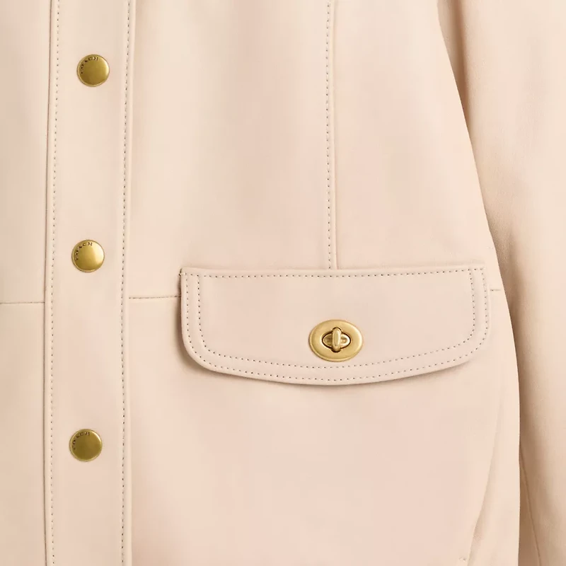 Restored Lightweight Leather Jacket