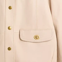 Restored Lightweight Leather Jacket