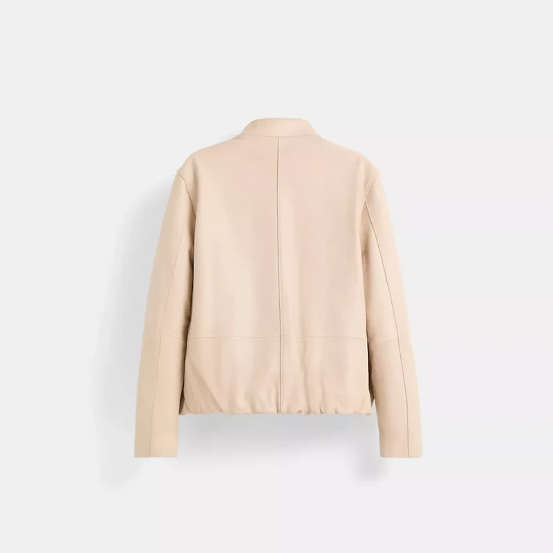 Restored Lightweight Leather Jacket