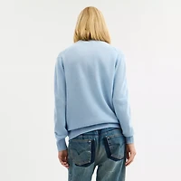 Floppy Intarsia Crewneck Sweater