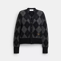 Argyle Cardigan