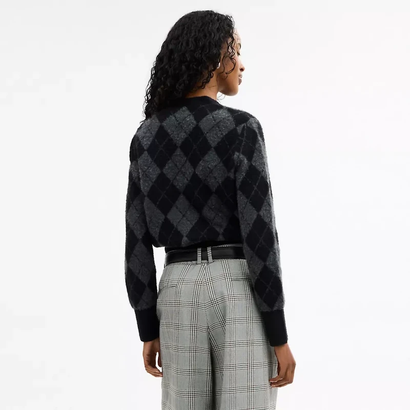 Argyle Cardigan