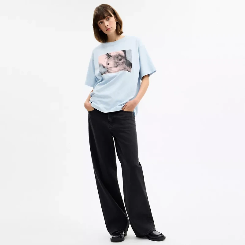 Floppy Signature Relaxed T Shirt