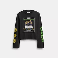 Long Sleeve Graphic T Shirt Organic Cotton