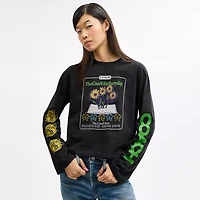 Long Sleeve Graphic T Shirt Organic Cotton