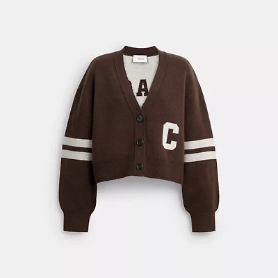 Horse And Carriage Cropped Cardigan