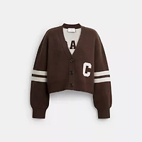 Horse And Carriage Cropped Cardigan
