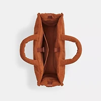 Coachtopia Loop Tote With Wavy Quilting In Corduroy