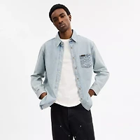 Long Sleeve Denim Shirt Organic Cotton