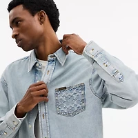 Long Sleeve Denim Shirt Organic Cotton
