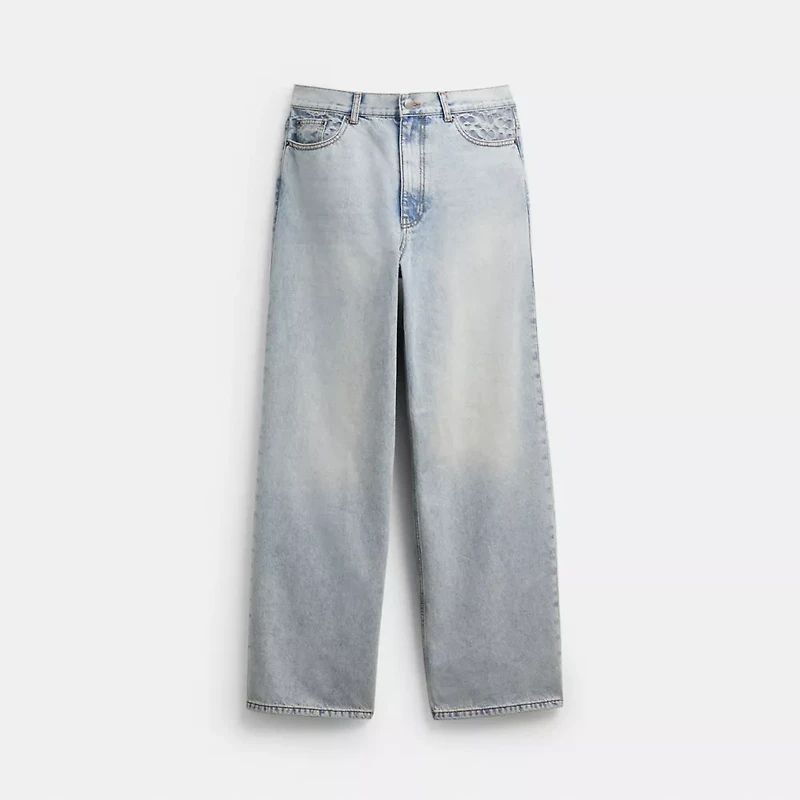 Baggy Denim Jeans Organic Cotton