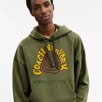 Garment Dyed Spiral Hoodie