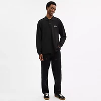 Horse And Carriage Long Sleeve Polo