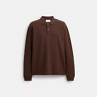 Horse And Carriage Long Sleeve Polo