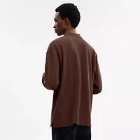 Horse And Carriage Long Sleeve Polo