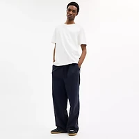 Garment Dyed Straight Leg Sweatpants