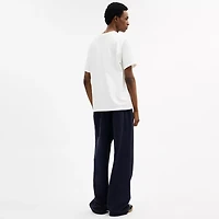 Garment Dyed Straight Leg Sweatpants
