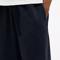Garment Dyed Straight Leg Sweatpants