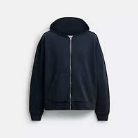 Garment Dyed Zip Hoodie