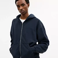Garment Dyed Zip Hoodie