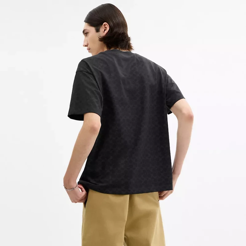 Teddy Graphic Signature Relaxed T Shirt