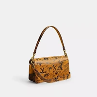 Tabby Shoulder Bag 26 With Graffiti Print